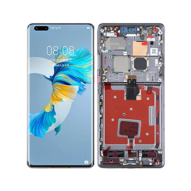 For Huawei Mate 40 Pro LCD assembly with Frame Black (SKU:1565544)
