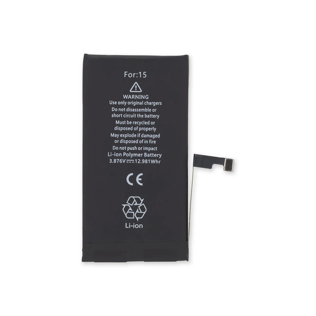 For iPhone 15 Battery no pop-up window / support run diagnostic (SKU:1565220)