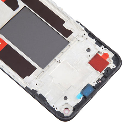 For OPPO Reno8 5G / OLED assembly With frame / black  (Refurbished)(SKU:1553968)