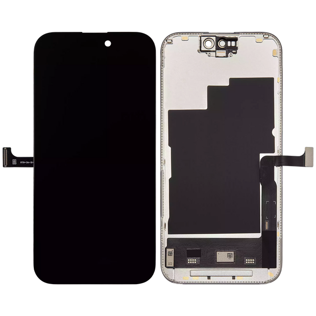 For iPhone 15 pro LCD Assembly /incell Black (Aftermarket)(SKU:1557300)