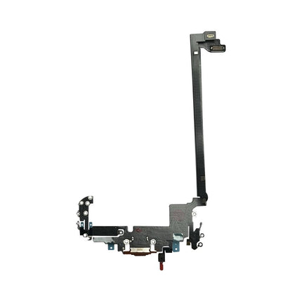 For iPhone 17 Pro Max Charge Port Flex Cable/eSIM+eSIM Version Orange (Premium OEM) (SKU: 1568485)