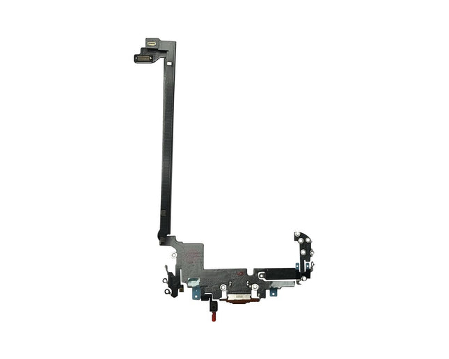 For iPhone 17 Pro Max Charge Port Flex Cable/eSIM+eSIM Version Orange (Premium OEM) (SKU: 1568485)