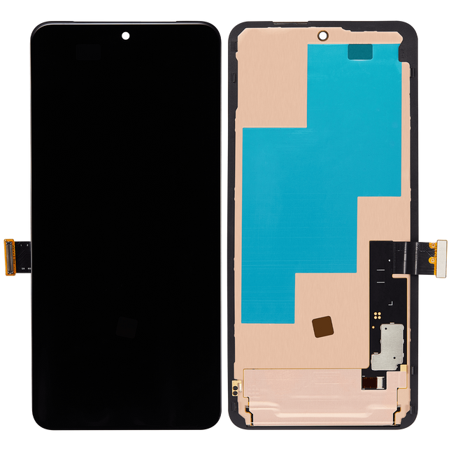For Google Pixel 8 pro / OLED Assembly With frame / black  (Aftermarket Plus)(SKU:1562043)