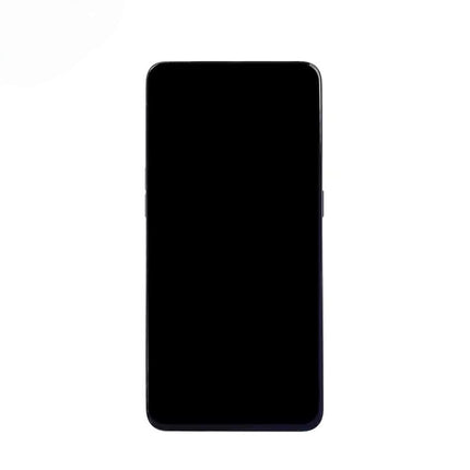 For OPPO Reno 10x Zoom / OLED assembly With frame / black  (Refurbished)(SKU:1556418)