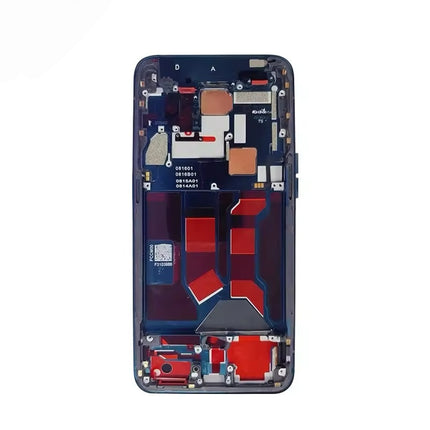 For OPPO Reno 10x Zoom / OLED assembly With frame / black  (Refurbished)(SKU:1556418)