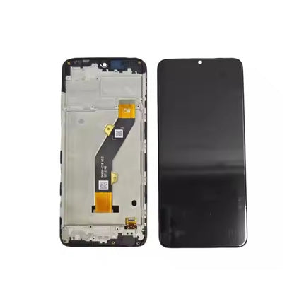 For Infinix smart7 plus LCD assembly with Frame Black (SKU:1564312)