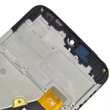 For Infinix smart7 plus LCD assembly with Frame Black (SKU:1564312)