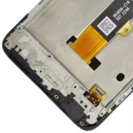 For Infinix smart7 plus LCD assembly with Frame Black (SKU:1564312)