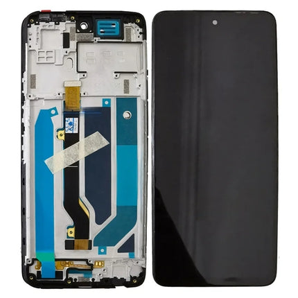 For Infinix Infinix hot 11s LCD assembly with Frame Black (SKU:1564325)