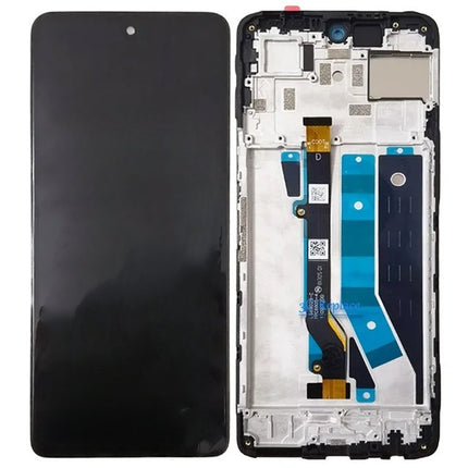 For Infinix HOT 30 5G LCD assembly with Frame Black (SKU:1564327)
