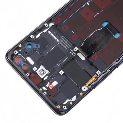 For Huawei Nova 7 Pro OLED assembly with Frame Black (SKU:1565560)