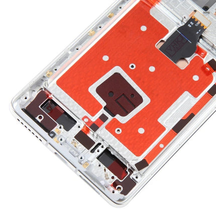 For Huawei Mate 40 Pro LCD assembly with Frame Silver (SKU:1565545)