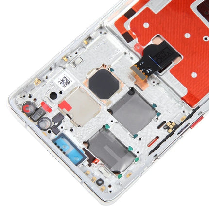 For Huawei Mate 40 Pro LCD assembly with Frame Silver (SKU:1565545)
