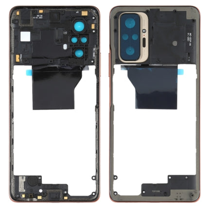 For Xiaomi Redmi Note 10 Pro 4G Middle Frame Gold (SKU:1565455)