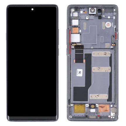 TCL 20 PRO 5G T810 / OLED assembly With frame / black  (Refurbished)(SKU:1528789)