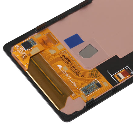 For Google Pixel 6A / OLED Assembly With frame / black  (Aftermarket Plus)(SKU:1556891)