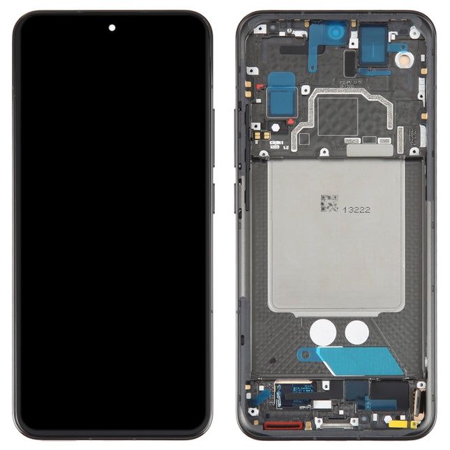 For Xiaomi mi 13 / OLED assembly With Frame Black (Premium OEM)(SKU:1555801)