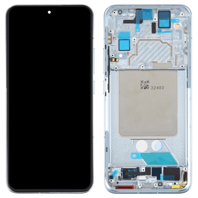 For Xiaomi mi 13 OLED assembly with frame Silver (Refurbished) (SKU:1563930)