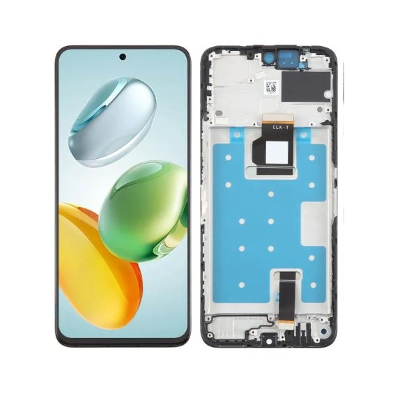 For Honor 200 Smart LCD assembly With Frame Black Refurbished (SKU:1562730)