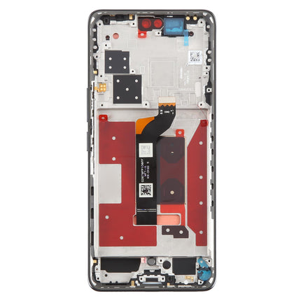 For Honor 200 Pro 5G / OLED assembly With Frame Black (Refurbished)(SKU:1561365)