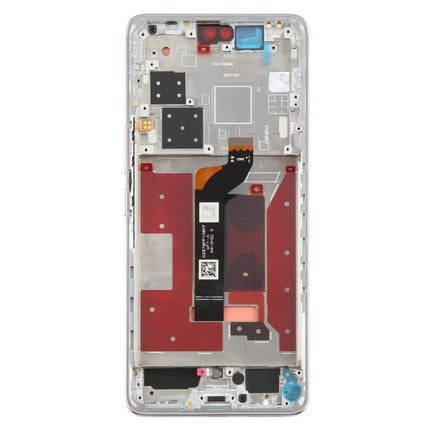 For Honor 200 Pro 5G / OLED assembly With Frame White (Refurbished)(SKU:1562339)