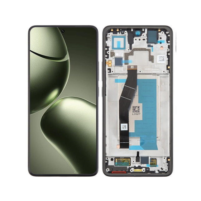 For Xiaomi 14T / OLED assembly With frame / black  (Premium OEM)(SKU:1561468)