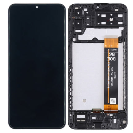 For Samsung Galaxy A13 4G A135 / A137 4G LCD Assembly With Frame Black (Refurbished)(SKU:1496219)