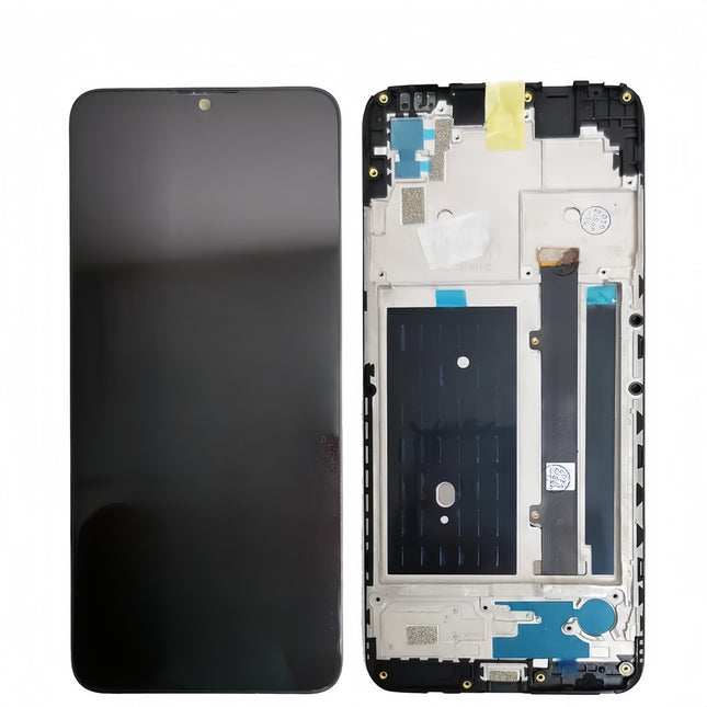 For ZTE Blade A53pro LCD assembly with Frame Black (SKU:1564972)