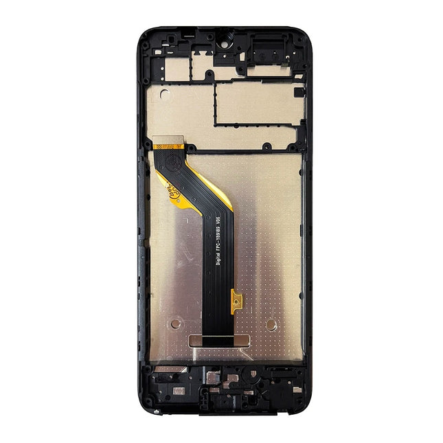 For TCL 408 LCD assembly with Frame Black (SKU:1564967)