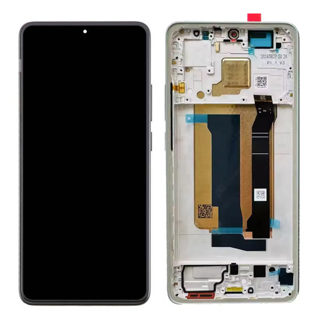 For Xiaomi Poco X7 Pro 5G OLED assembly /With Frame Green (Premium OEM) (SKU: 1566536)