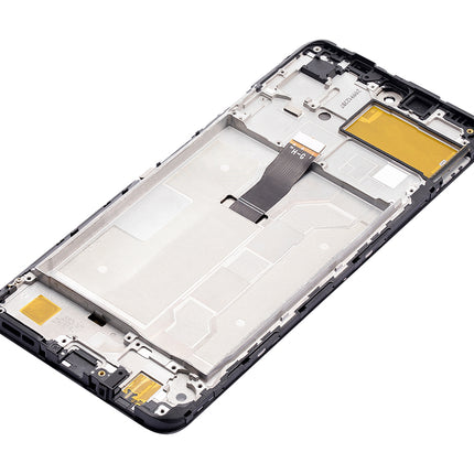 For Huawei P Smart 2021 LCD Assembly With Frame Black(Refurbished)(SKU:1452071)