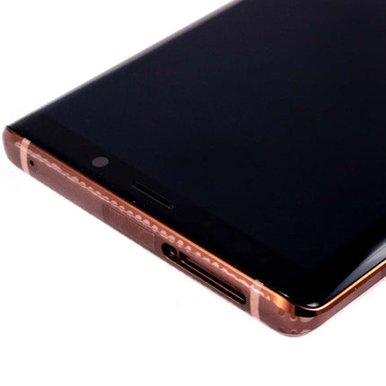 For Samsung Galaxy Note 9/N960 OLED assembly With Frame Gold(Refurbished)(SKU:1477602)