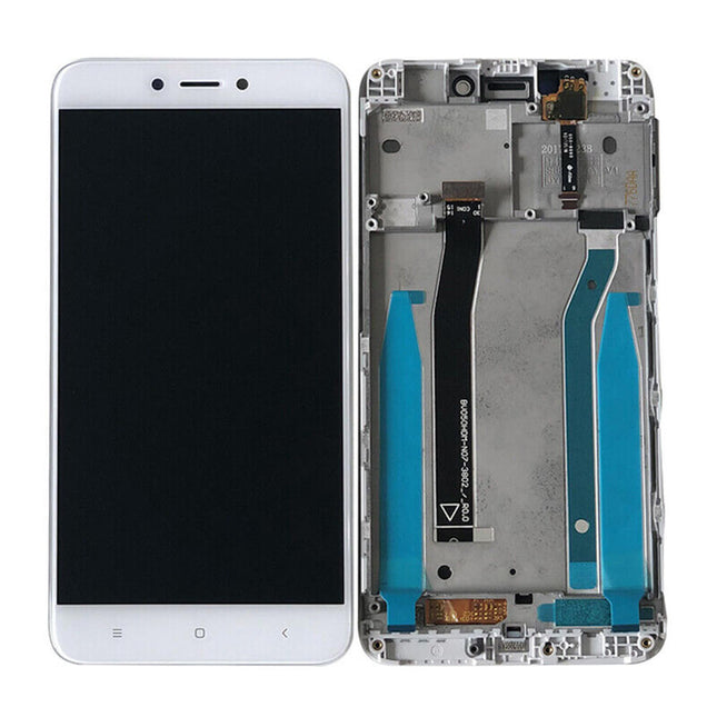 For Xiaomi Redmi 4X | LCD Assembly With Frame | White(Refurbished)