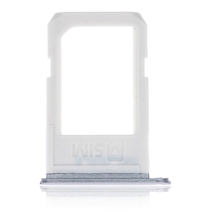 For Samsung Galaxy S6 Edge+/G928F Sim Card Tray/Single Card/Silver White(Premium OEM)(SKU:1089664)