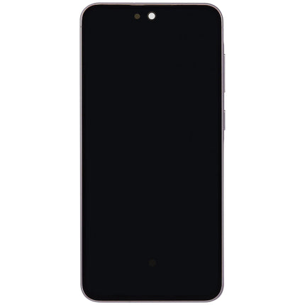 For Samsung Galaxy A56 5G OLED assembly with Frame Black (Aftermarket Plus)(SKU:1564480)