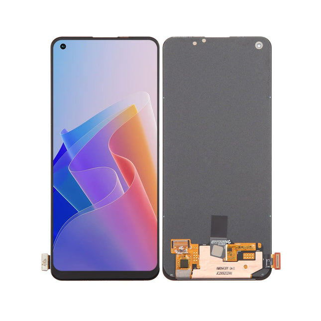 For OPPO F21 Pro 5G OLED Assembly Black (Aftermarkert Plus)(SKU:1529726)
