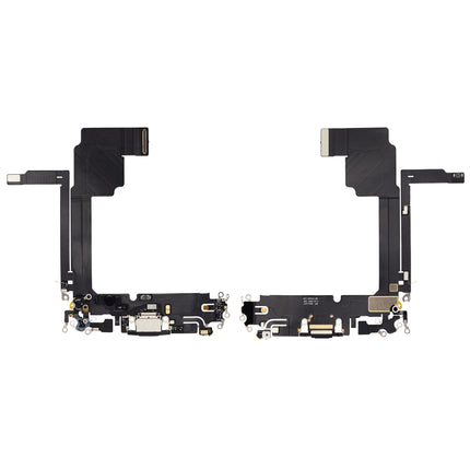 For iPhone 15 Pro Max Charge Port Flex Cable Black (Premium OEM)(SKU:1531101)