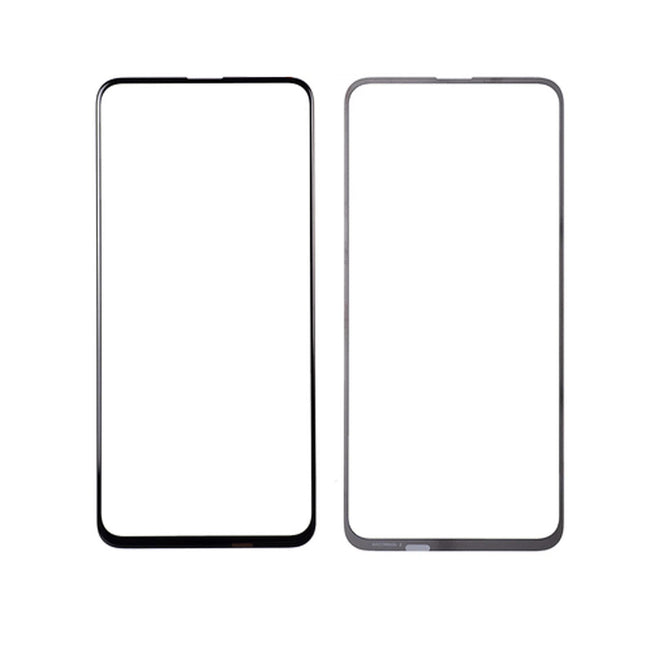 For Honor 9X Front Glass/Lens Black(Aftermarket Plus)(SKU:1359155)