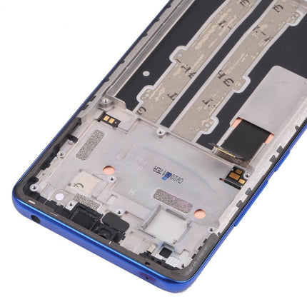 For TCL 10 Plus/T782 OLED assembly with Frame Blue ( Premium OEM )(SKU:1496969)