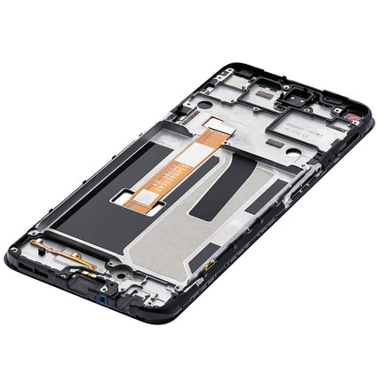 For OnePlus Nord N10 5G LCD Assembly With Frame Black(Refurbished)(SKU:1477394)