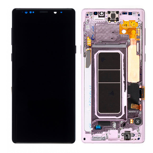 For Samsung Galaxy Note 9/N960 | LCD Assembly With Frame | Purple(Refurbished)