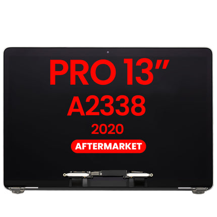 For MacBook Pro 13-inch 2020 M1 / 2022 M2 A2338 / LCD with Front Cover / silver (Refurbished)(SKU:1578425)