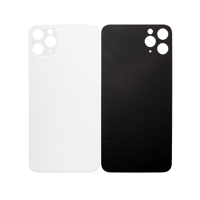 For iPhone 11 Pro Max | Lens for back cover/Big Camera Hole/No Logo | White(Aftermarket Plus)