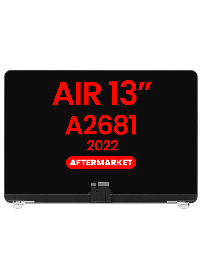 For MacBook Air 13-inch 2022 M2 A2681 / LCD with Front Cover / silver (Refurbished)(SKU:1578431)