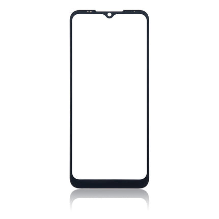 For Motorola G9 Front Glass/Lens Black(Aftermarket Plus)(SKU:1474632)