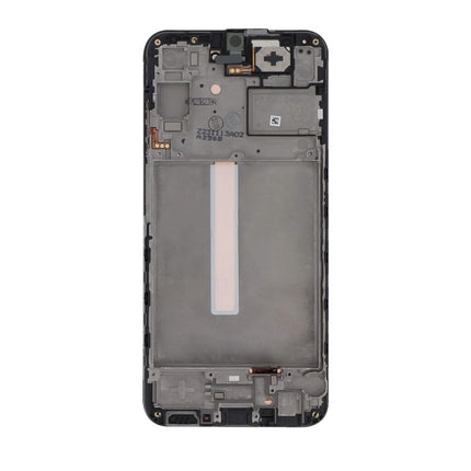 For Samsung Galaxy A25 OLED assembly With Frame Black (Premium OEM)(SKU:1554326)