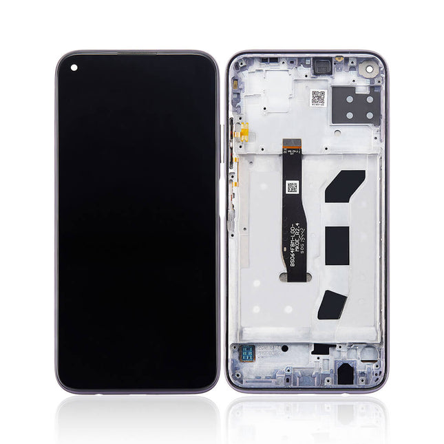 For Huawei P40 Lite | LCD Assembly With Frame | Black(Refurbished)