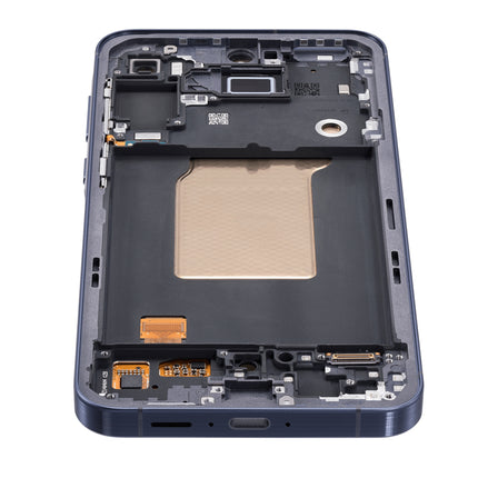 For Samsung Galaxy A55 5G Navy / A556 OLED assembly With frame / black  (Premium OEM)(SKU:1557871)