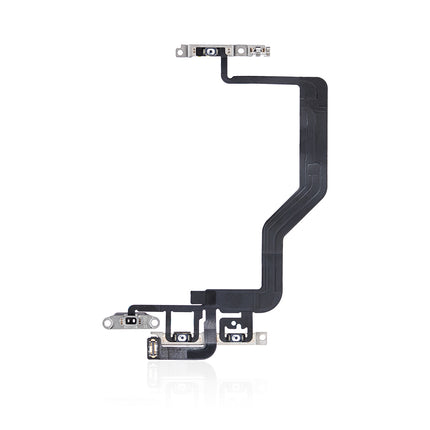 For iPhone 12 Volume On/Off Flex Cable With Clip (Premium OEM)(SKU:1453259)