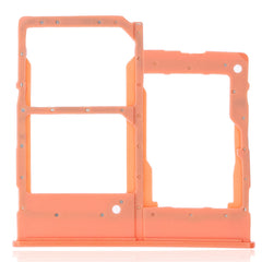 For Samsung Galaxy A20e/A202F |  Sim Card Tray Holder / Dual Sim Card | Orange / Coral (Premium OEM)
